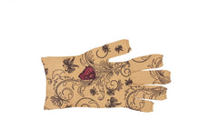 Mariposa Beige Gradient Compression Glove