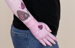 Mariposa Pink Gradient Compression Glove