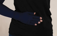 Navy Gradient Compression Glove