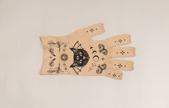 Oddities Beige Gradient Compression Glove