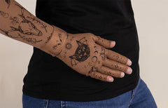 Oddities Mocha Gradient Compression Glove