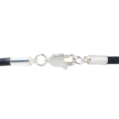 Lupus Awareness Heart Charm Leather Cord Bracelets