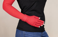 Red Gradient Compression Glove