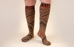 Rhythm Mocha Gradient Compression Socks