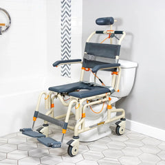 Roll-In Shower Chair with Tilt | ShowerBuddy