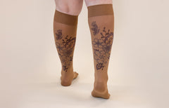 Serenity Mocha Gradient Compression Socks