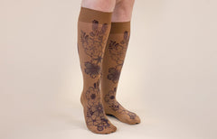 Serenity Mocha Gradient Compression Socks