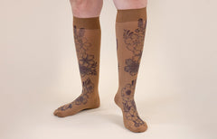 Serenity Mocha Gradient Compression Socks