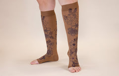 Serenity Mocha Gradient Compression Socks