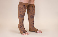 Serenity Mocha Gradient Compression Socks