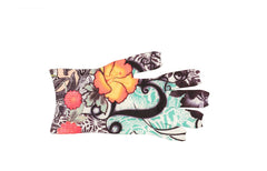 Tattoo Blossom Gradient Compression Glove