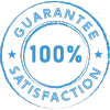 Image of We Believe in 100% Satisfaction 100% of the time. Contact us if you are not happy.